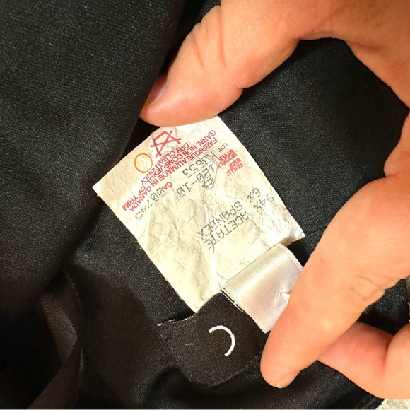 Vintage JSC Sparkly Mermaid Black Maxi Dress Gown - Picture 8 of 8